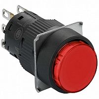 Кнопка Harmony 16 мм² IP65, Красный | код. XB6EAA41P | Schneider Electric